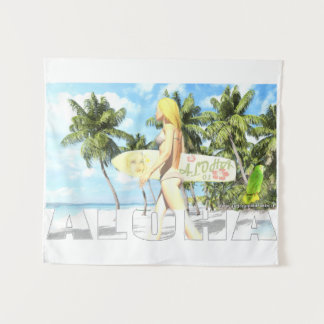 Aloha 01 tapestry