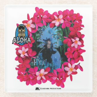 ALOHA 3 10 GLASS COASTER