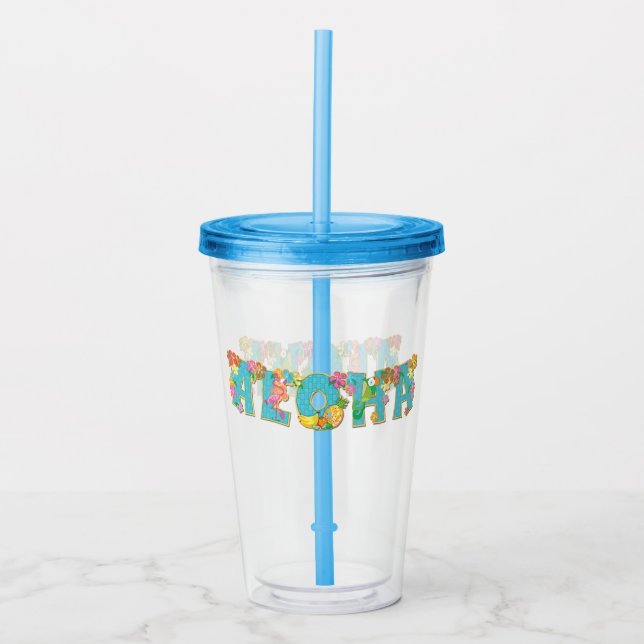 Aloha Acrylic Tumbler (Front)