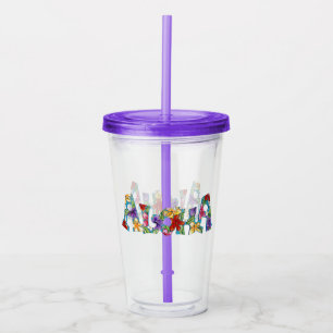 Aloha Acrylic Tumbler