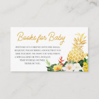 Aloha Baby Pineapple Baby Shower Books for Baby
