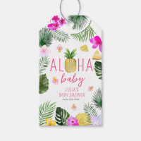 Aloha Baby Pineapples & Pacifiers Baby Shower Luau