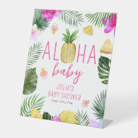 Aloha Baby Pineapples & Pacifiers Baby Shower Luau