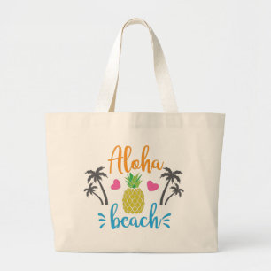 Aloha Beach Large Tote Bag