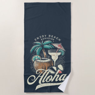 Aloha Beach Paradise – Tropical Summer Vibes Towel