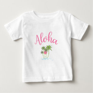 Aloha-Beaches Hawaiian Style Vacation Cool Baby T-Shirt