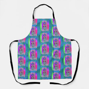 Aloha Beaches Summer Surf Pineapple Apron