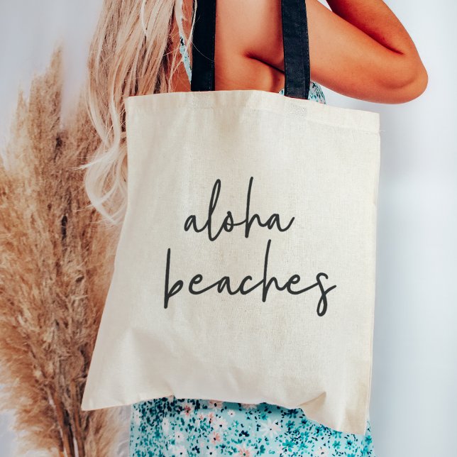 Aloha Beaches Tote Bag (Creator Uploaded)