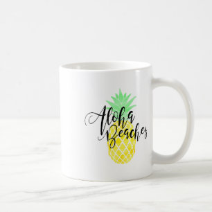 Aloha Beaches Women's Funny Summer Top Coffee Mug
