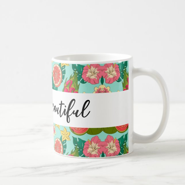 Aloha Beautiful Ceramic Mug (Right)