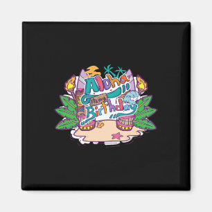 Aloha Birthday Hawaii Hawaiian Vacation Magnet