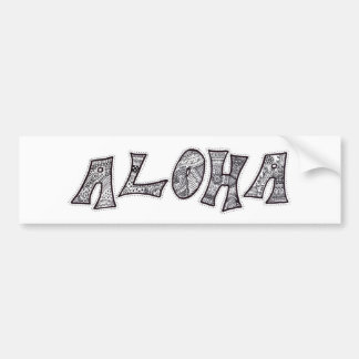 Aloha Bumper Sticker