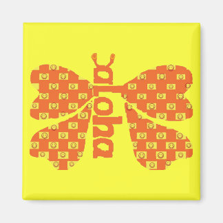 Aloha Butterfly magnet