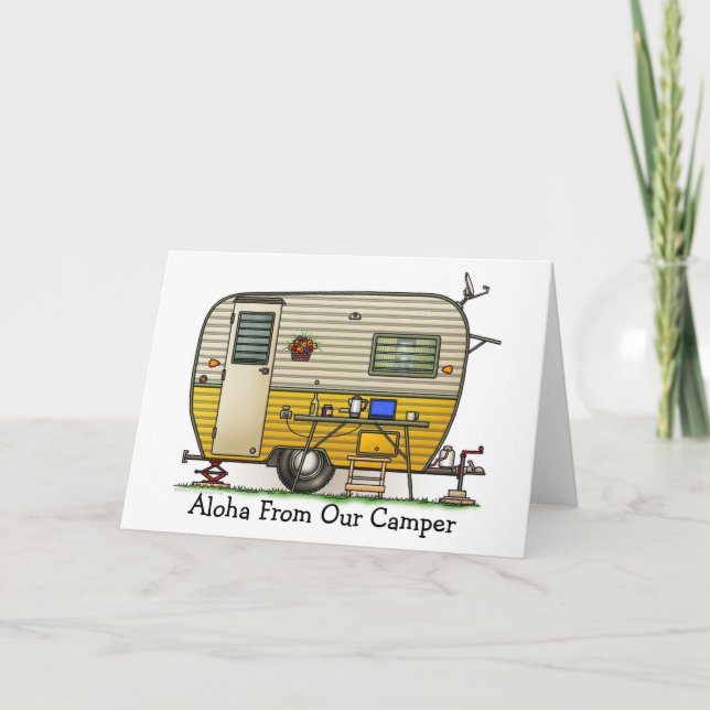 Aloha Camper Trailer M Card (Front)