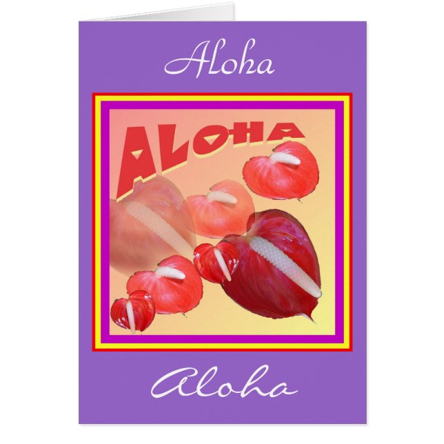 Aloha Card (Front)