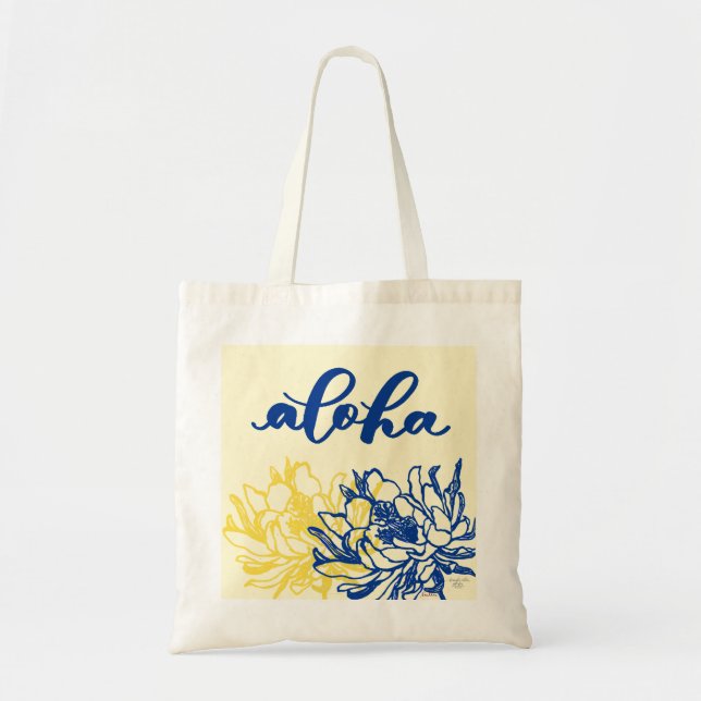 Aloha Cereus Tote (Front)