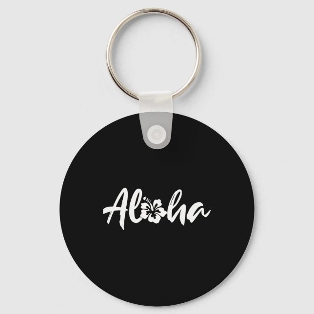 Aloha  coastline key ring (Front)