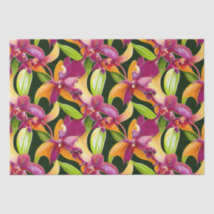 Aloha Collection Lush Vibrant Floral Botanicals Tissue Paper
