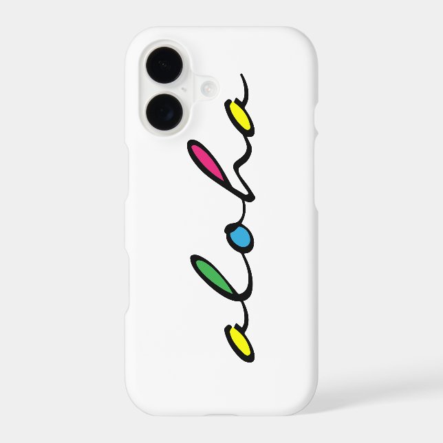 ALOHA colourful (Back)