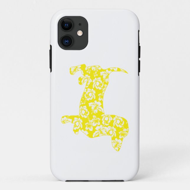 Aloha Dachshund Yellow Case-Mate iPhone Case (Back)