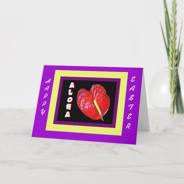 Aloha Easter Card (Front)