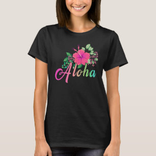 Aloha Flower  Hawaii  Hawaiian Hawaii Island Surf T-Shirt
