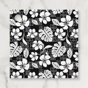 ALOHA FRIDAY (BLACK) FAVOUR TAGS