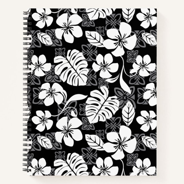 ALOHA FRIDAY (BLACK) NOTEBOOK (Front)