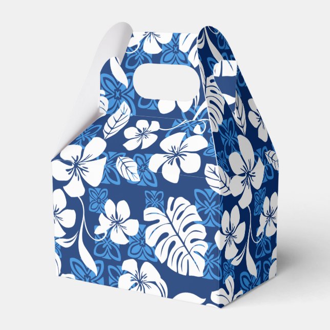ALOHA FRIDAY (BLUE) FAVOUR BOX (Front Side)