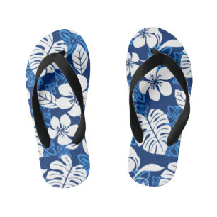 ALOHA FRIDAY (BLUE) KID'S THONGS
