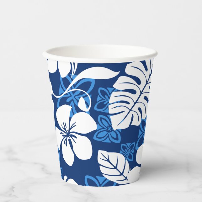 ALOHA FRIDAY (BLUE) PAPER CUPS (Front)