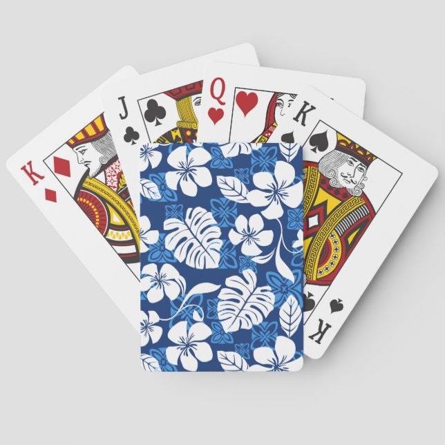 ALOHA FRIDAY (BLUE) PLAYING CARDS (Back)