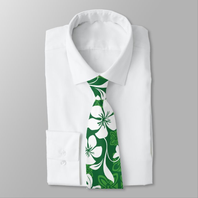 ALOHA FRIDAY (GREEN) TIE (Tied)