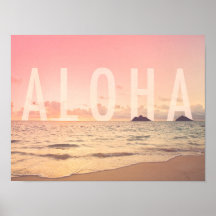 Aloha from Hawaii Art Print