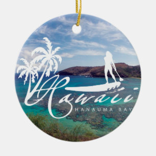 Aloha from Hawaii Ceramic Ornament