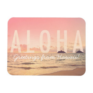 Aloha from Hawaii Magnet