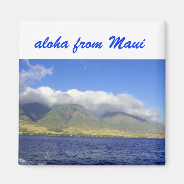 Aloha from Maui Magnet (Front)