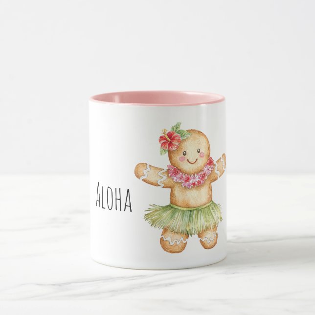 Aloha Gingerbread Cookie Mug (Center)