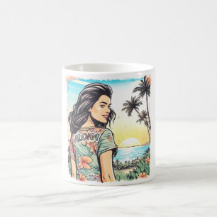 Aloha Girl Coffee Mug