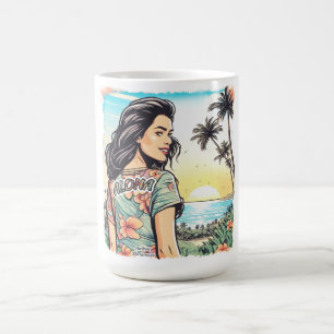 Aloha Girl Coffee Mug