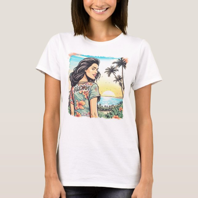 Aloha Girl T-Shirt (Front)