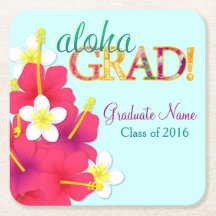 Aloha Grad Hawaiian Luau - Coasters
