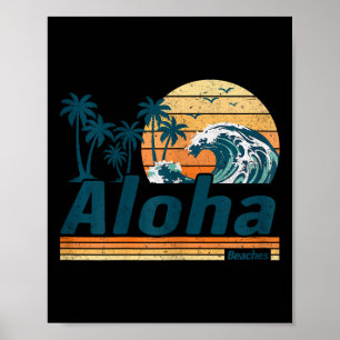 Aloha Group Matching Family Vacation Summer Poster