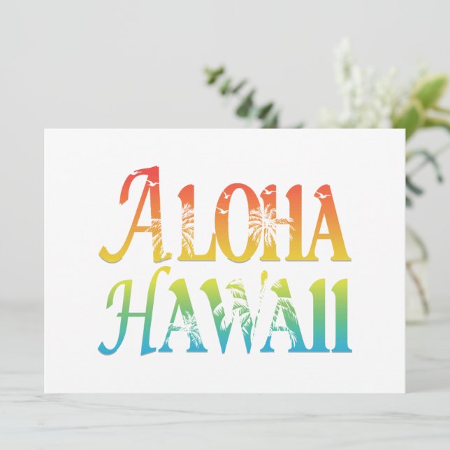 Aloha Hawaii (Standing Front)