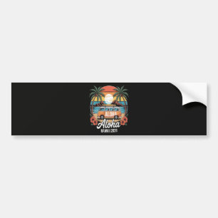 Aloha Hawaii 2026 Bumper Sticker