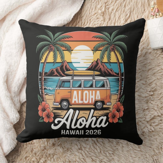 Aloha Hawaii 2026 Cushion (Blanket)