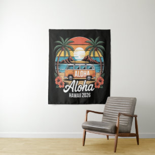 Aloha Hawaii 2026 Tapestry