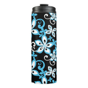ALOHA HAWAII (BLACK/BLUE) THERMAL TUMBLER