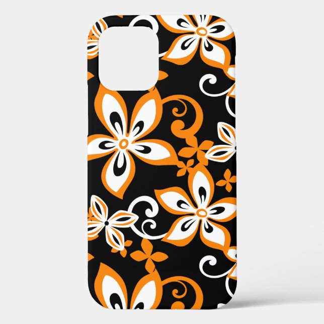 ALOHA HAWAII (BLACK/ORANGE) Case-Mate iPhone CASE (Back)