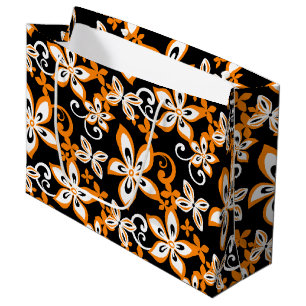 ALOHA HAWAII (BLACK/ORANGE) LARGE GIFT BAG